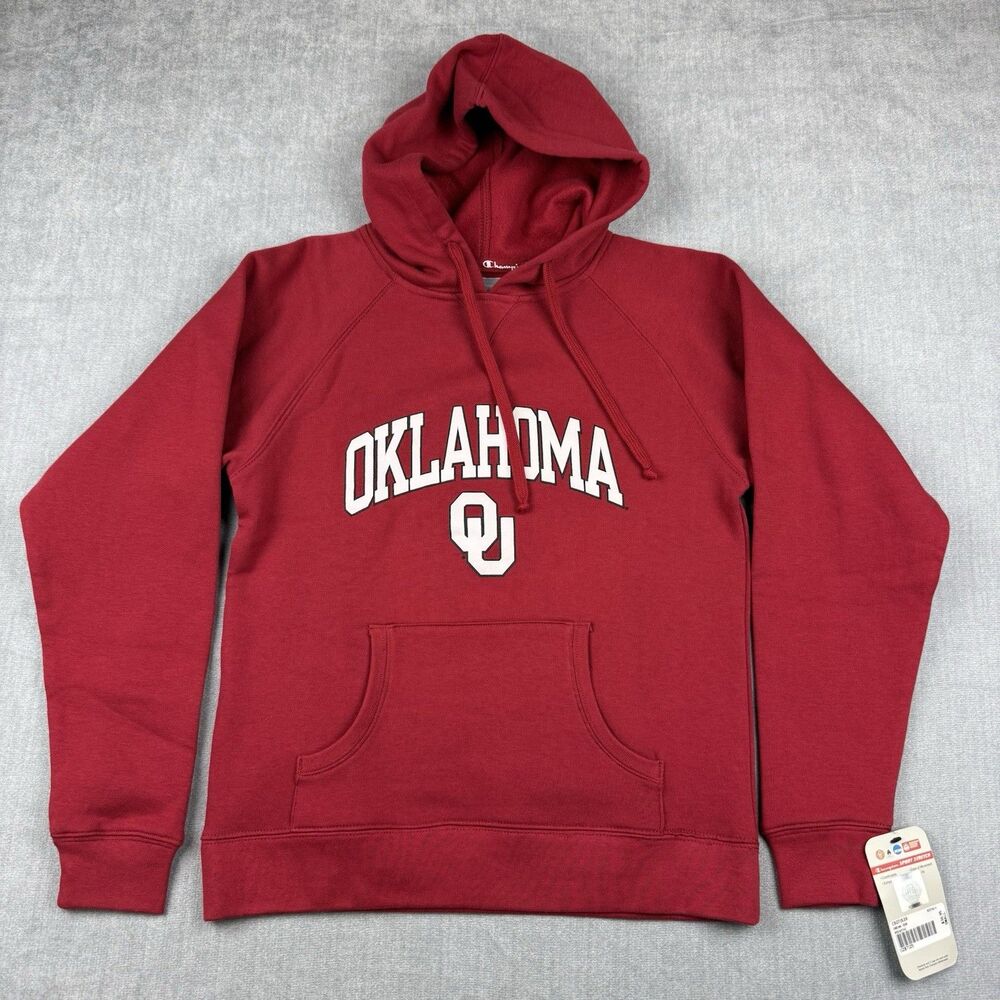 Columbia University Of Oklahoma Sooners Hoodie  Men’s Small Maroon Pullover